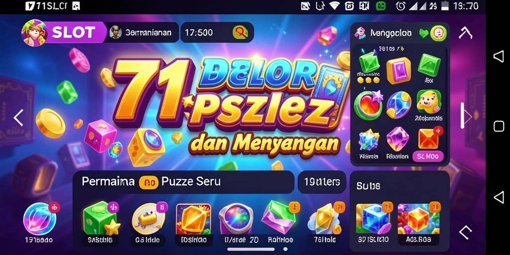 Tampilan gameplay seru dari 171SLOT dengan berbagai puzzle menantang.