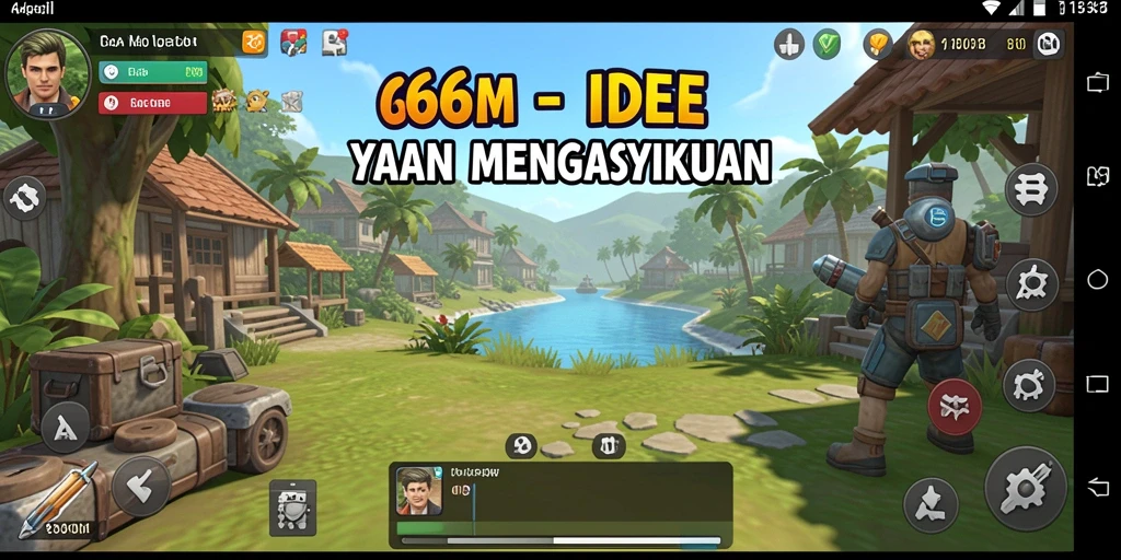 Tampilan gameplay 666I yang sederhana dan menarik, ideal untuk santai.