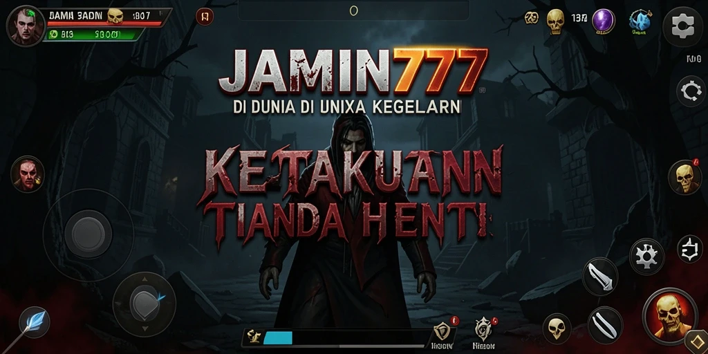 Pengalaman gameplay menyeramkan dalam dunia kegelapan.
