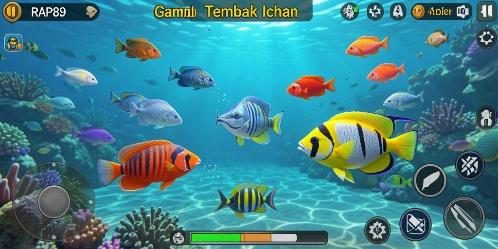 Tampilan seru saat menangkap ikan di RAP89.