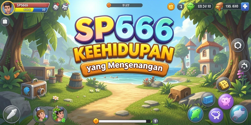 Tampilan gameplay SP666 yang menarik dengan berbagai aktivitas simulasi.