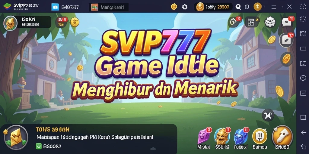 Tampilan gameplay SVIP777 yang menarik dan penuh warna.